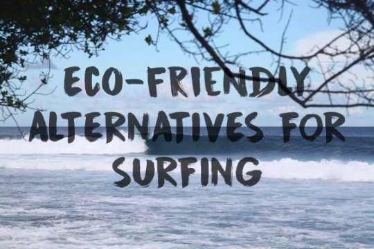 5 ECO-FRIENDLY SURFING PRODUCTS