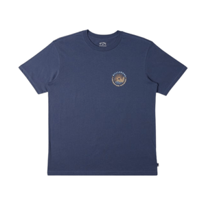 Billabong Rockies SS Tee (Slate Blue) - KS Boardriders Surf Shop