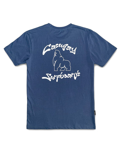 Casugay Surfboards Logo Mens Tee (Navy Blue) - KS Boardriders Surf Shop