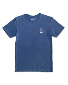 Casugay Surfboards Logo Mens Tee (Navy Blue) - KS Boardriders Surf Shop