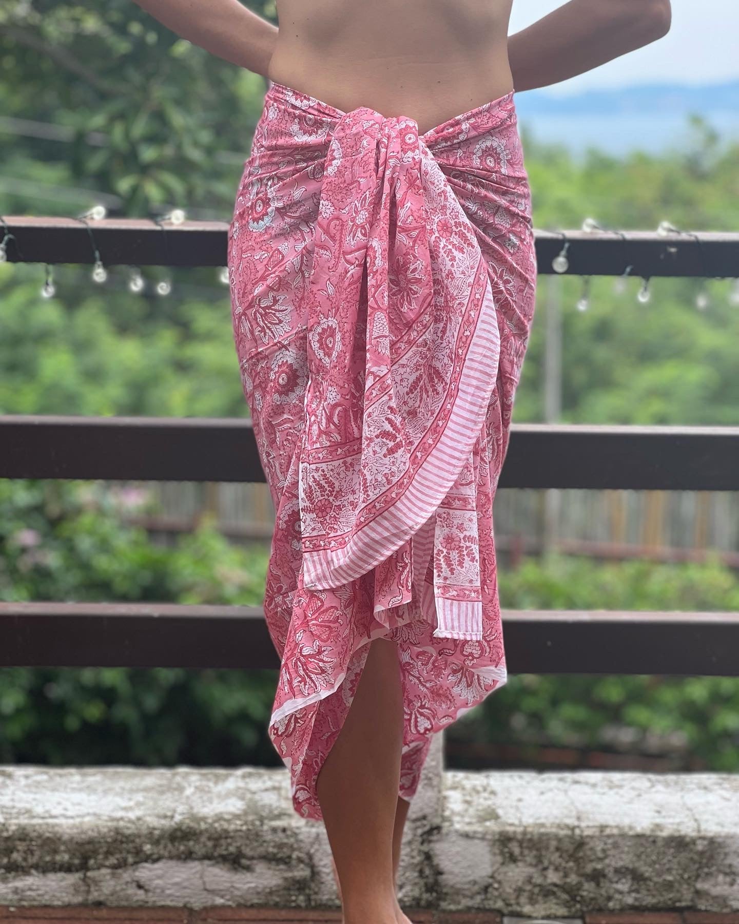 Coral Sunset Sarongs (Pink Flower Paisley) – KS Boardriders Surf Shop