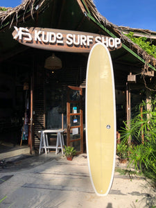 ECS Spoon 9'6 Surfboard (White/Creme) - Secondhand - KS Boardriders Surf Shop