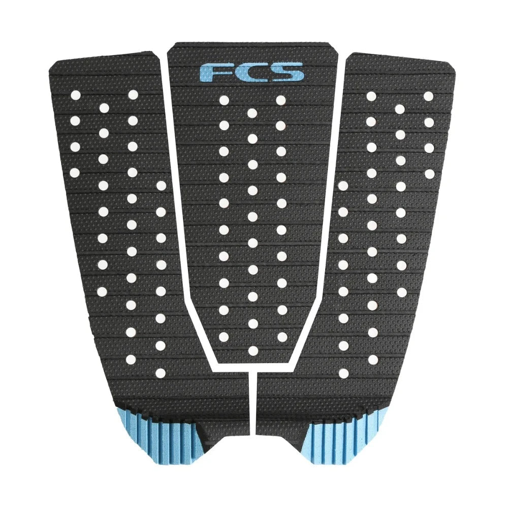 FCS Pad Kolohe Tread-Lite Black/Tranquil Blue - KS Boardriders Surf Shop