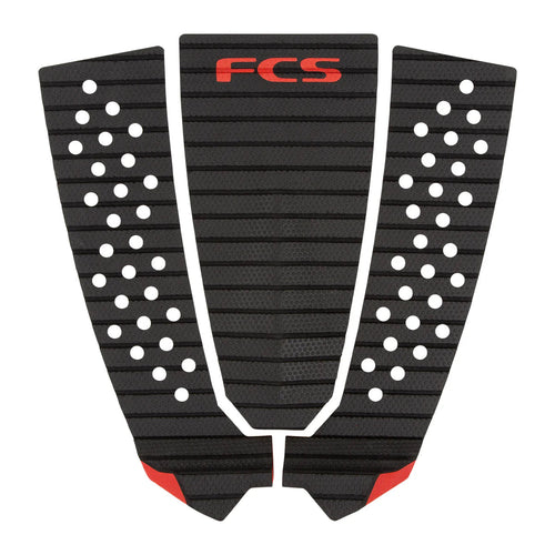 FCS Toledo Tread-Lite (Charcoal/Red) - KS Boardriders Surf Shop