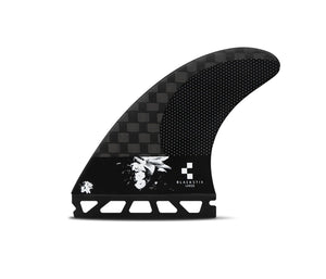 Futures Ando Large Blackstix Thruster (Black) - KS Boardriders Surf Shop