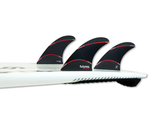 Futures Jordy Large Techflex Thruster (Black) - KS Boardriders Surf Shop