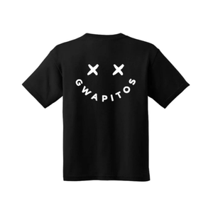 Gwapitos Smiley Tee (Black) - KS Boardriders Surf Shop