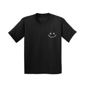 Gwapitos Smiley Tee (Black) - KS Boardriders Surf Shop