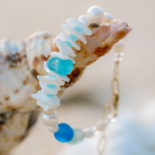 Isla PH Amansinaya Recycled Beach-Glass Bracelet - KS Boardriders Surf Shop