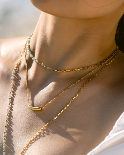 Isla PH Isla - 2 - Chain Layering Chocker (Turquiose) - KS Boardriders Surf Shop