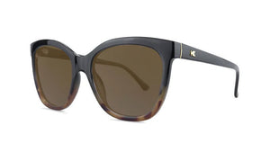 Knockaround Deja Views (Glossy Black & Blonde Tortoise Shell Fade) - KS Boardriders Surf Shop