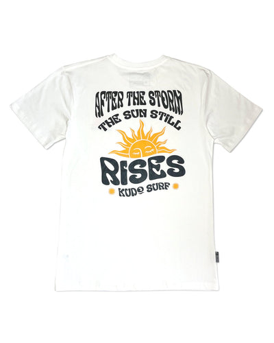 KS After the Storm Mens Tee (Bone) - KS Boardriders Surf Shop