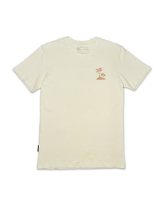 KS Beach Break Mens Tee (Bone) - KS Boardriders Surf Shop