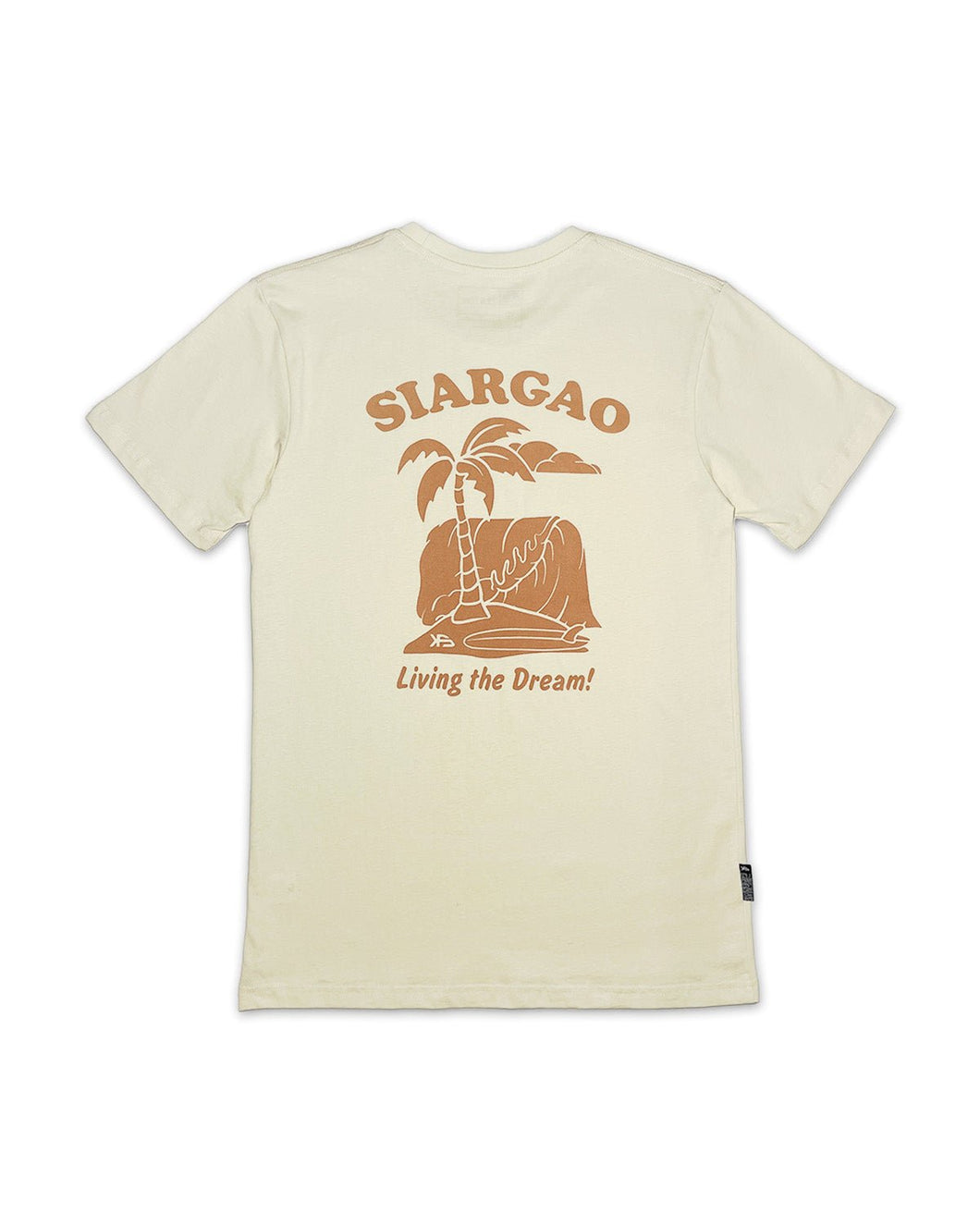 KS Beach Break Mens Tee (Bone) - KS Boardriders Surf Shop