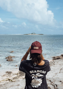 KS Beach Break Womens Tee (Navy Blue) - KS Boardriders Surf Shop