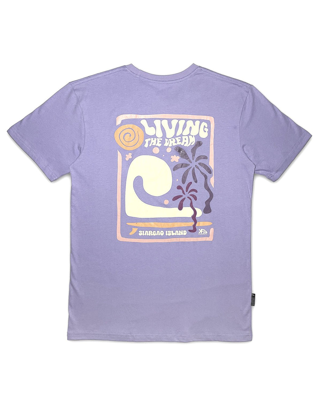 KS Big Wave Mens Tee (Lilac) - KS Boardriders Surf Shop