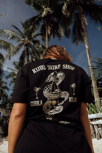 KS Cobra Mens Tee (Black) - KS Boardriders Surf Shop