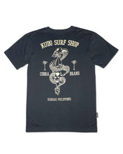 Load image into Gallery viewer, KS Cobra Mens Tee (Black) - KS Boardriders Surf Shop