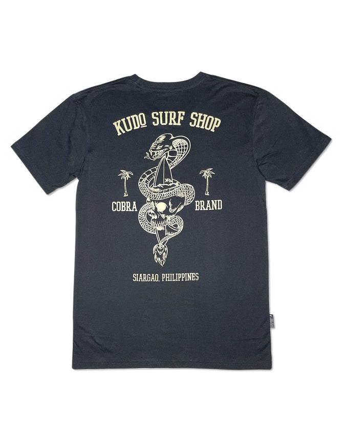 KS Cobra Mens Tee (Black) - KS Boardriders Surf Shop