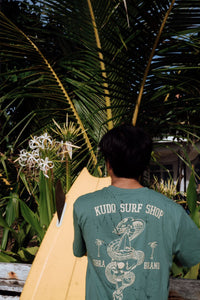 KS Cobra Mens Tees (Sage) - KS Boardriders Surf Shop