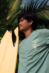 KS Cobra Mens Tees (Sage) - KS Boardriders Surf Shop