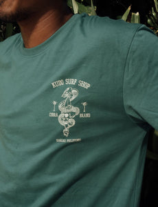 KS Cobra Mens Tees (Sage) - KS Boardriders Surf Shop