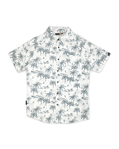 KS Jimo Mens Top (White Cocos) - KS Boardriders Surf Shop