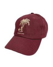 Load image into Gallery viewer, KS Palm Dreams Cap (Burgundy) - KS Boardriders Surf Shop