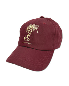 KS Palm Dreams Cap (Burgundy) - KS Boardriders Surf Shop