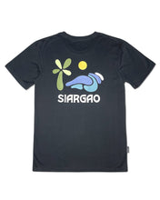 Load image into Gallery viewer, KS Siargao Island Paradise Mens Tee (Black) - KS Boardriders Surf Shop