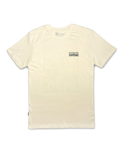 KS Twin Palms Mens Tee (Bone) - KS Boardriders Surf Shop