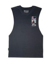 Load image into Gallery viewer, KS Warped Mens Tank (Black) - KS Boardriders Surf Shop