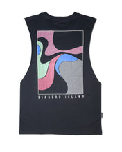 Load image into Gallery viewer, KS Warped Mens Tank (Black) - KS Boardriders Surf Shop