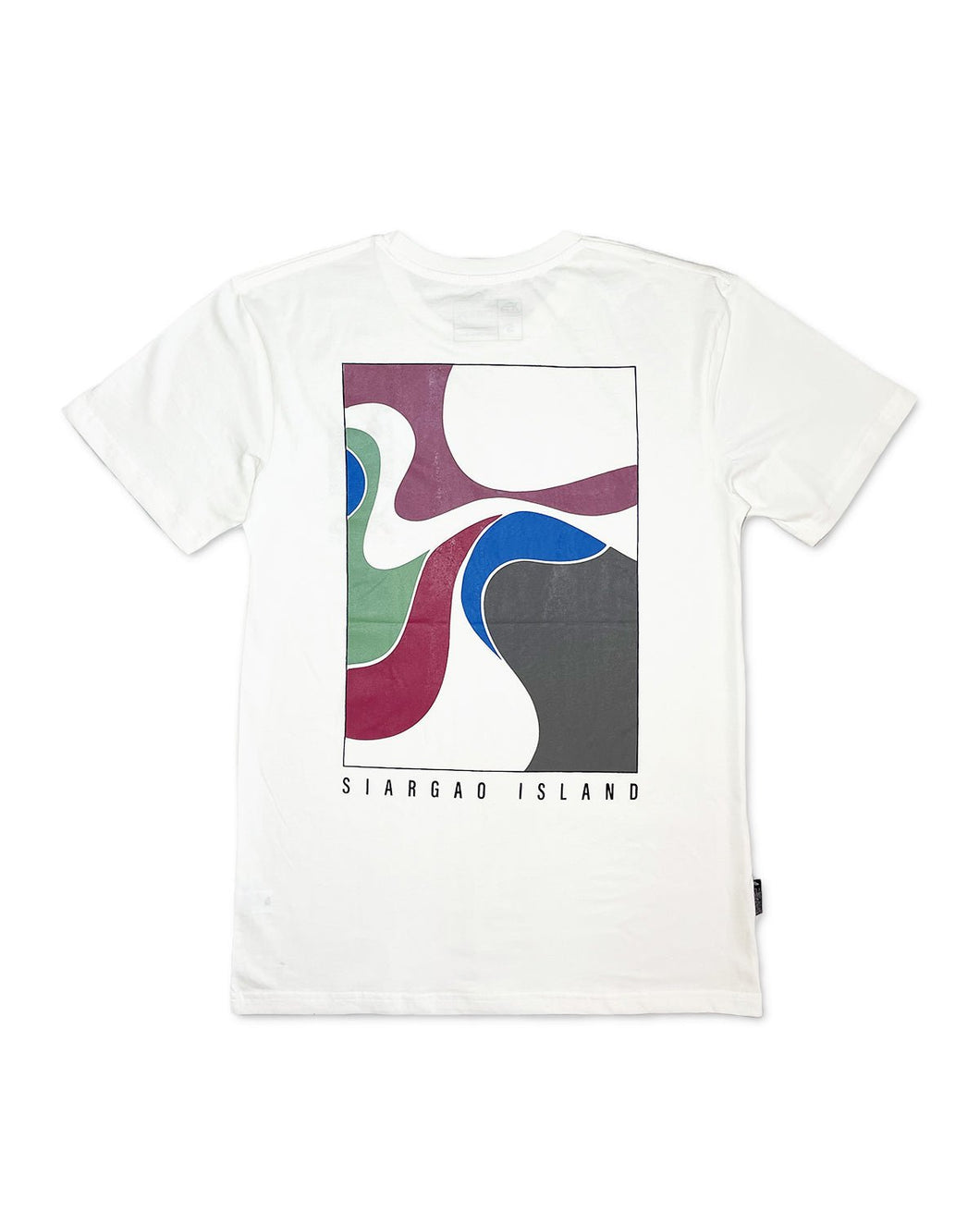 KS Warped Mens Tee (Bone) - KS Boardriders Surf Shop