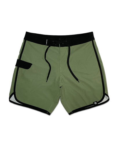 Marama X KS Nomad Mens Boardshorts (Olive) - KS Boardriders Surf Shop