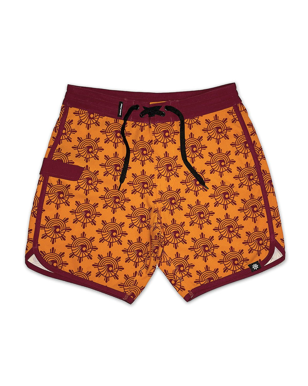 Marama X KS Nomad Mens Boardshorts (Orange) - KS Boardriders Surf Shop