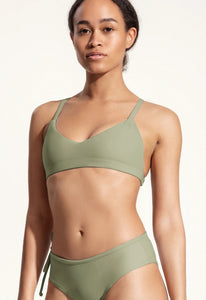 Oy Surf Dace Bikini Top (Sage Green) - KS Boardriders Surf Shop