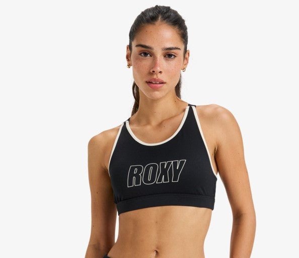 Roxy Everyday Flow Bra (Black) - KS Boardriders Surf Shop