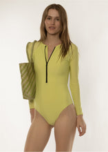 Load image into Gallery viewer, Solid Beachcast One Piece (Palm Lime) - KS Boardriders Surf Shop