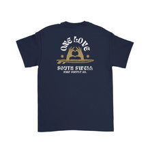 Load image into Gallery viewer, South Swell One Love Mens Tee (Navy Blue) - KS Boardriders Surf Shop