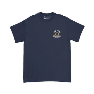 South Swell One Love Mens Tee (Navy Blue) - KS Boardriders Surf Shop