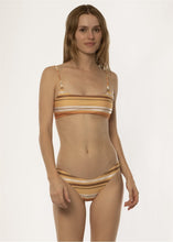 Load image into Gallery viewer, Stripe Crossroad Bandeau Top Tops Swim - KS Boardriders Surf Shop