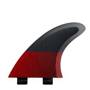 Thruster Fins (Red Blade) - FCS - KS Boardriders Surf Shop