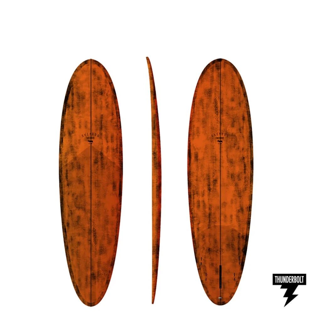 Thunderbolt Skindog 7'0 The Ova (Orange Carbon) - KS Boardriders Surf Shop