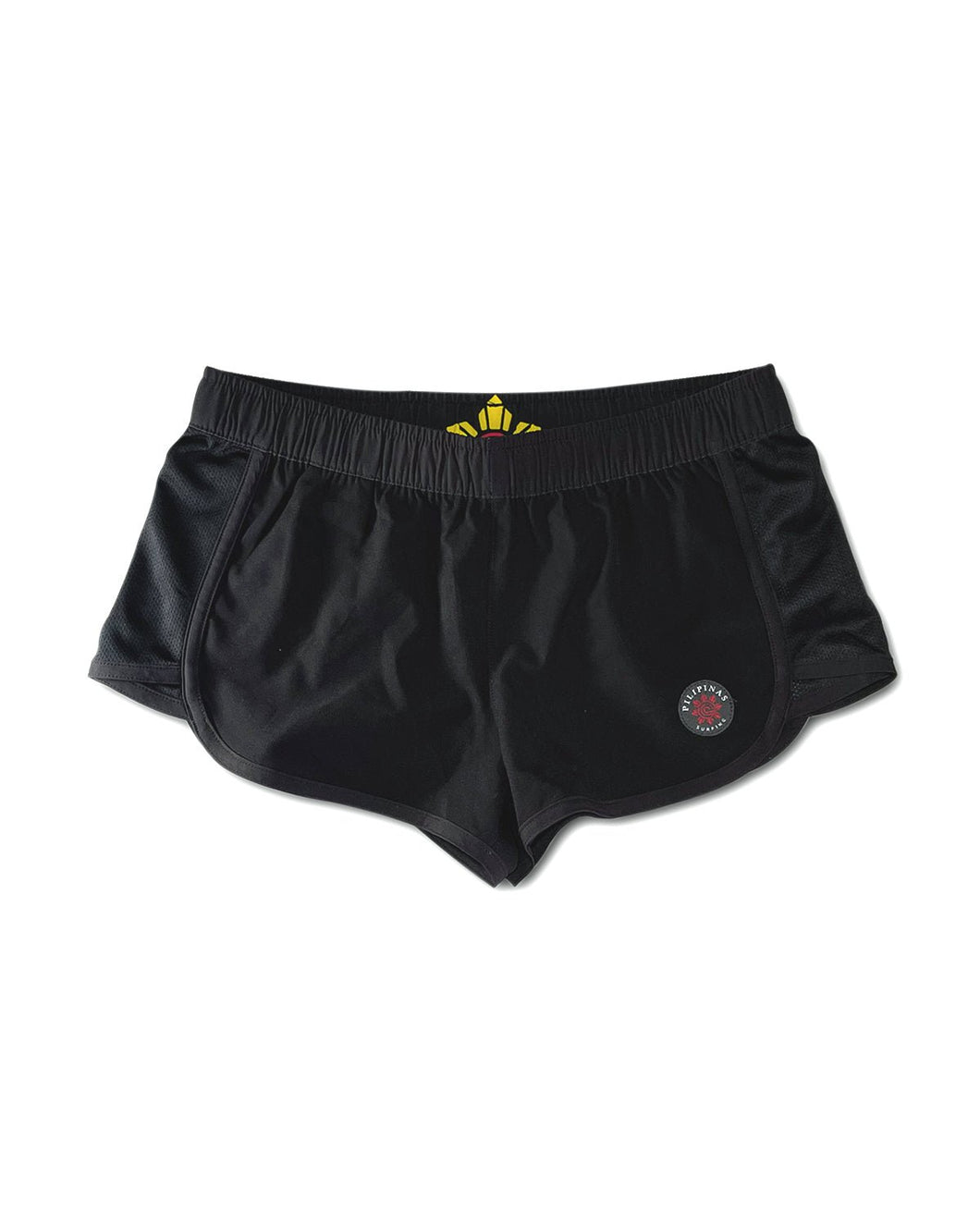 UPSA Pilipinas Surfing Range Spunky Sport Shorts (Black) - KS Boardriders Surf Shop