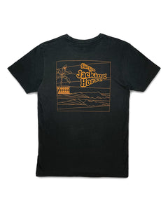 Vissla Siargao Jacking Horse Tee (Black) - KS Boardriders Surf Shop