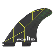 Load image into Gallery viewer, FCS II Kolohe Andino Performance Core Black/Acid Tri Fins - KS Boardriders Surf Shop