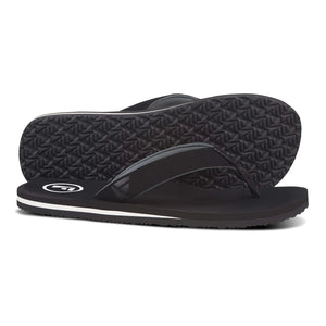 Foamlife Tarlan Mens Flip Flops (Black) - KS Boardriders Surf Shop