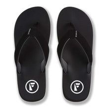 Load image into Gallery viewer, Foamlife Tarlan Mens Flip Flops (Black) - KS Boardriders Surf Shop