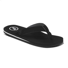 Load image into Gallery viewer, Foamlife Tarlan Mens Flip Flops (Black) - KS Boardriders Surf Shop